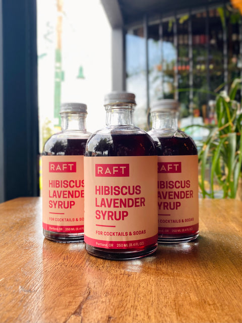 Hibiscus Lavender Syrup (250ml)