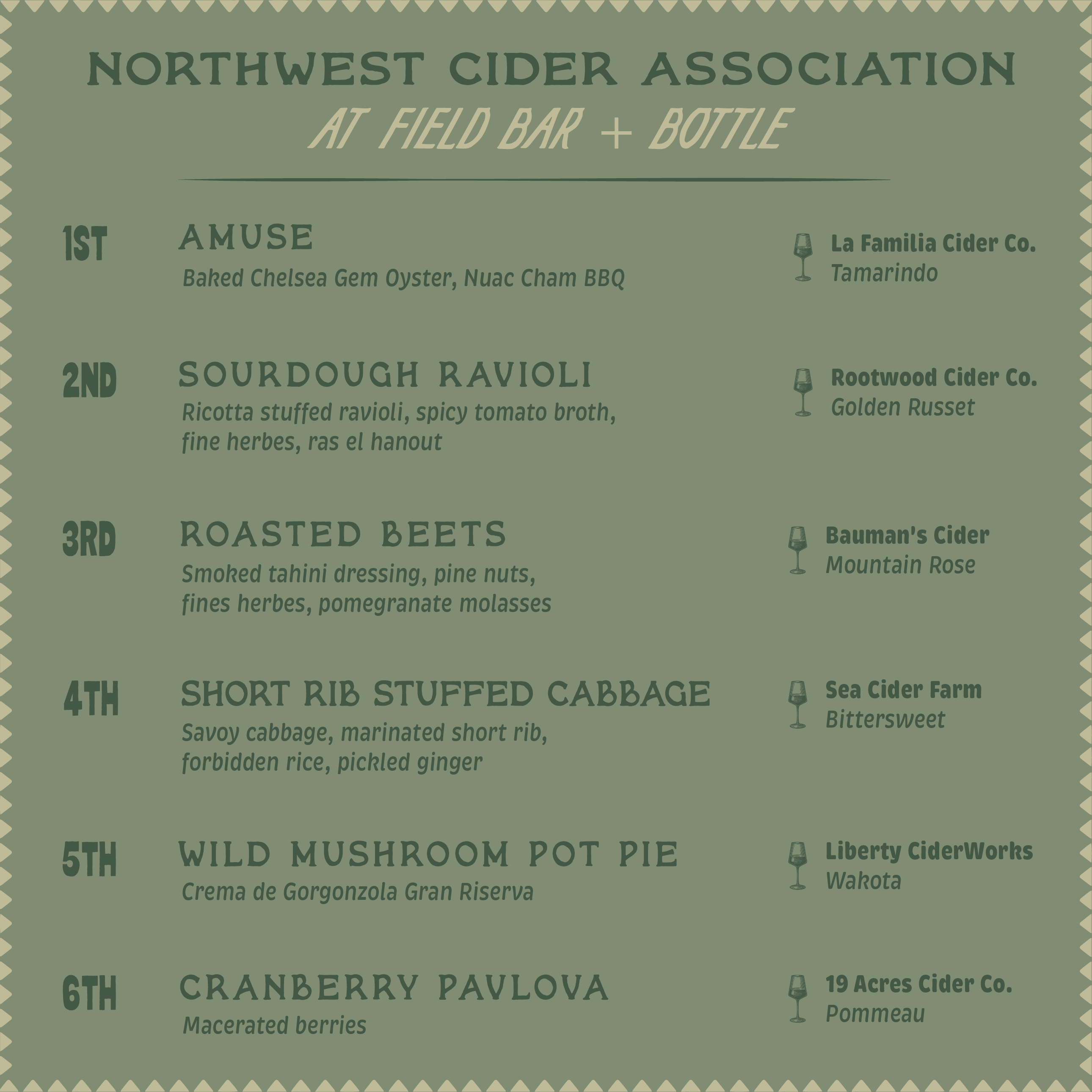 Northwest Cider x Field Bar – Field Bar + Bottle