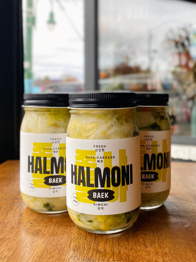 Halmoni Baek Kimchi (16oz) – Field Bar + Bottle
