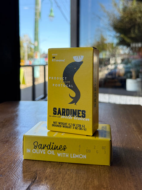 Sardines in Olive Oil and Lemon (4.4oz)